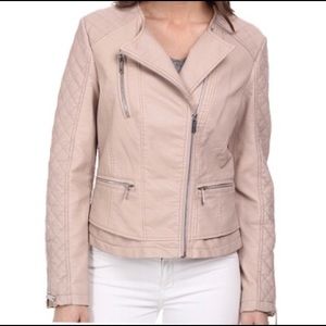 Kenneth Cole PU Moto Jacket (NWT)